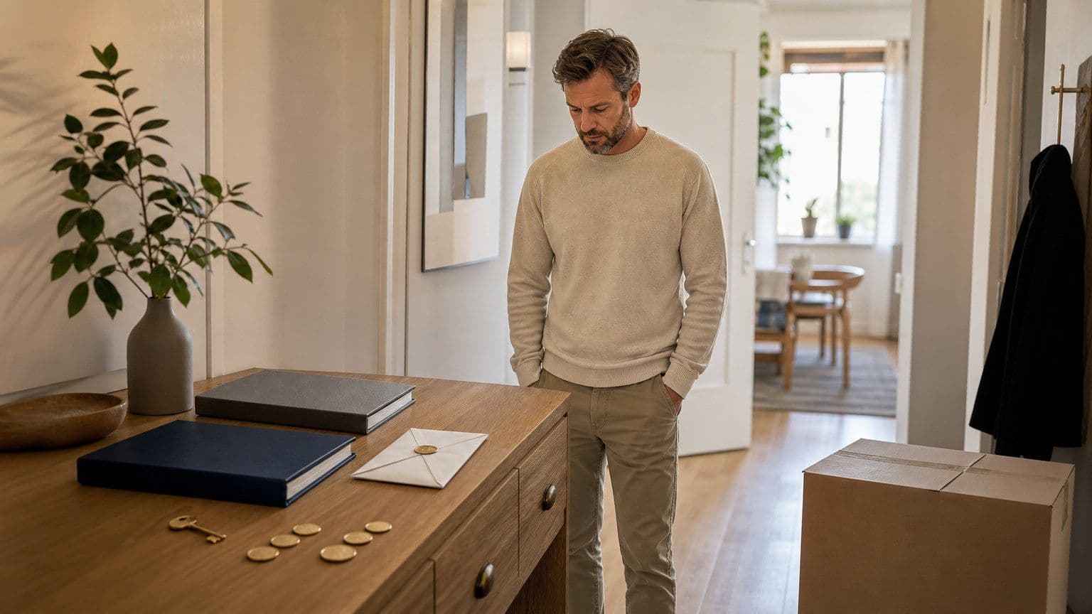 En svensk bolånetagare jämför gamla och nya bolånevillkor inför ett bankbyte.
